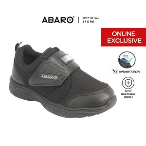 [Online Exclusive] ABARO 2362N DryTech + NameTech School Shoes/Kasut Sekolah Kalis Air/Kasut Unsex/Kasut Tulis Nama