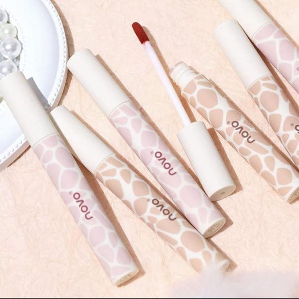 SADOER NOVO Soft Color And Misty Lip Gauze Long Lasting Finishing Matte (6 colors available) (2.8g) Lipstick Makeup Lipstik