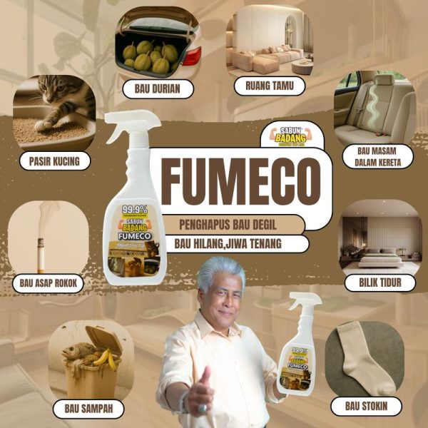 Sabun Badang Fumeco spray - Wangi & Segar