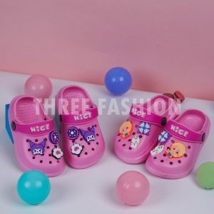 【THREE Fashion】Kuromi Frozen Elsa Kid Shoes Baby Shoes Girl Fashion Unicorn Shoes Kids Shoes Kasut Budak Perempuan Girl Shoes Seliper Budak Perempuan Bayi