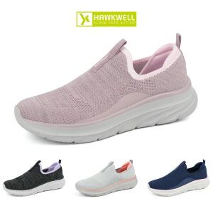 Sneakers Aktif, Hawkwell, Selipar, Cloud Zero, Bernafas, Kasut Kasual Sukan, untuk Wanita, 9700