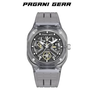 Pagani Gear Men's Rubber Quartz Watch PG-G2001