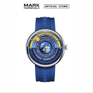 【100% Authentic】Jam Tangan Pasangan, Mark Fairwhale Earth, Untuk Lelaki dan Wanita, Serba guna, Jam Tangan Kuarza Berkilau, Pita Buruj, Jam Tangan Fesyen,watches, 5700