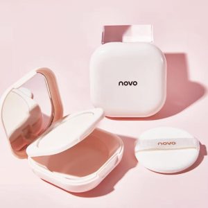 SADOER NOVO Wet and Dry 2 way Use Compressed Air Powder (3 colors code available) Makeup Bedak