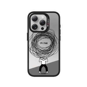 ImagiSnap - Saya Baik oleh Siri HXNH, CASEBANG, Pengecasan Magnetik Magsafe, Berjenama IP, Serasi dengan iPhone 13-16 dan Samsung S24 / 24 + / 24U / 25U, Beg Udara Balut Penuh, Empat Penjuru, Tahan Kejutan