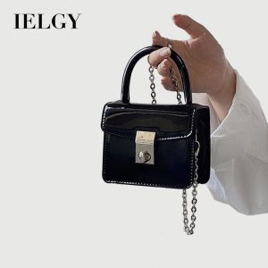 Beg Utusan Rantai Kunci, Berkualiti Tinggi, Bentuk Niche, Beg Persegi Kecil, Untuk Wanita, IELGY Bags