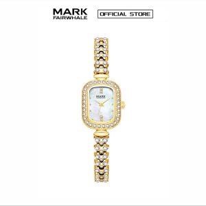 【100% Authentic】Jam Tangan Duyung, Gaya Fesyen Baharu Mark Fairwhale, Kalis Air, Berkilau, Berkilat, Mewah, Jam Tangan Kuarza Wanita Pelbagai Fungsi, 3010 Watches