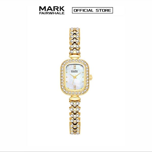 【100% Authentic】Jam Tangan Duyung, Gaya Fesyen Baharu Mark Fairwhale, Kalis Air, Berkilau, Berkilat, Mewah, Jam Tangan Kuarza Wanita Pelbagai Fungsi, 3010 Watches