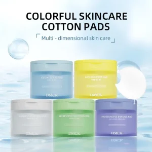 Pad Kapas Penjagaan Zonal Lima Warna, DMCK, Pengelupasan, Menghidrat, Mencerahkan, Anti Kedutan, Formula Salun Profesional Korea, Sesuai untuk Kulit Sensitif, Ejen Rasmi DMCK