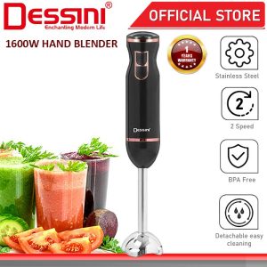 DESSINI ITALY Hand Blender Chopper Mixer Grinder Juicer Food Processor Stainless Steel Knife Blade / Pengisar