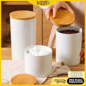 Bekas Penyimpanan Makanan Kedap Udara, Kalis Lembapan, Pengatur Dapur, dengan Kunci Dwi Kedap, Sesuai untuk Makanan, Kopi dan Teh, Tahan Calar, Pastikan Kering selama 3 Bulan, [COD] + Penggantian Percuma]