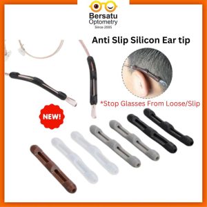 Ear Hook For Glasses Eartips Anti Slip Spectacle Silicone Sport Sunglasses holder retainer grip cangkuk cermin mata Eyewear
