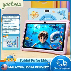 [yootree] bPad1 7-inch tablet, Children's tablet—the perfect birthday gift for both boys and girls.Supports learning,gaming,video,and features shock resistance,HD screen,long-lasting battery, iwawa,app downloads,2GB+16GB memory,with a 2-year warranty.