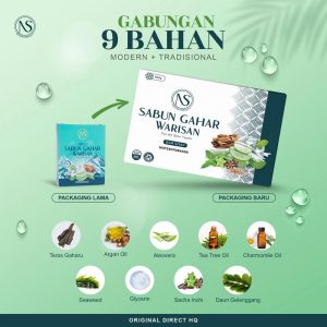 Sabun Gahar Warisan Original HQ Body Care Body Wash