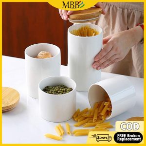 Bekas Penyimpanan Makanan Kedap Udara, Kalis Lembapan, Pengatur Dapur, dengan Kunci Dwi Kedap, Sesuai untuk Makanan, Kopi dan Teh, Tahan Calar, Pastikan Kering selama 3 Bulan, [COD] + Penggantian Percuma]