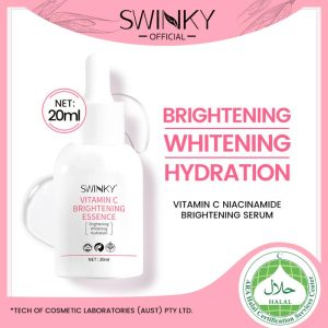 【COD】SWINKY Vitamin C Brightening Essence/VC Serum Pencerah Kulit / Brightening Serum/ SymWhite  Dark Sp /Vitamin C Niacinamide Brightening Serum