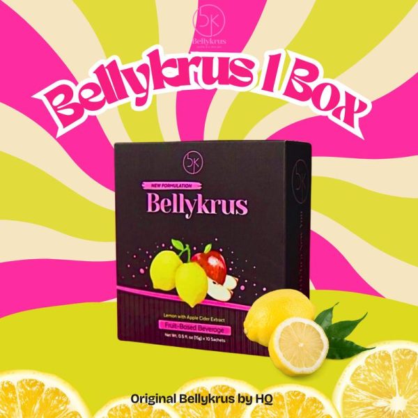 BELLYKRUS 1 KOTAK Jus Campuran EPAL LEMON untuk Minuman - MINUMAN SERBUK