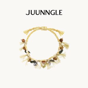 Gelang Tangan Pasangan, JUUNNGLE / Zhegu Yibei Bay, Untuk Wanita dan Lelaki, Koleksi Baru Musim Bunga / Musim Panas. Hadiah Sempurna untuk Teman Wanita, Menunjukkan Nasib Baik dan Berkat.
