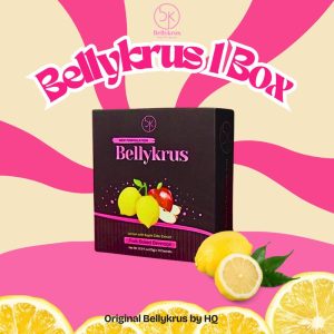 Bellykrus by HQ TRUWONDERFRUIT NOW BELLYKRS 1BOX Perisa Lemon & Apple Mixes Tiada Gula Tambahan Minuman Segar Rasa Manis Masam Sedap