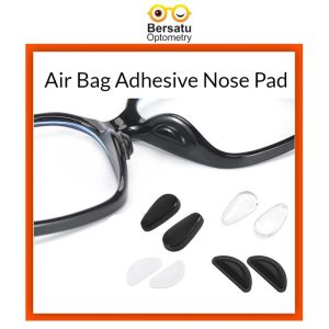 Nose Pad For Glasses Anti-slip Air Bag Adhesive Nose Pads soft Silicone glasses nose pad Eyewear Sunglasses Spek Cermin Mata