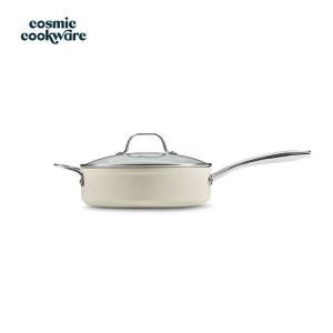 28cm Cosmo Pan (4.6L) - Cosmic Cookware Non-toxic, Swiss Made Non-stick Ceramic Coating, FDA Approved
