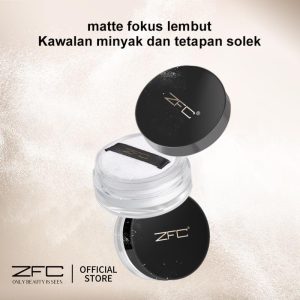 【Asli rasmi】Bedak Tetapan Jelas Ilusi Meishi, ZFC