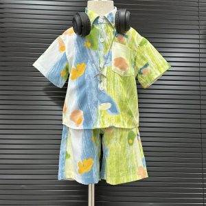 Set Lengan Pendek untuk Lelaki, Ringan dan Selesa, Sesuai untuk Cuaca Tropika, AT955-zlch