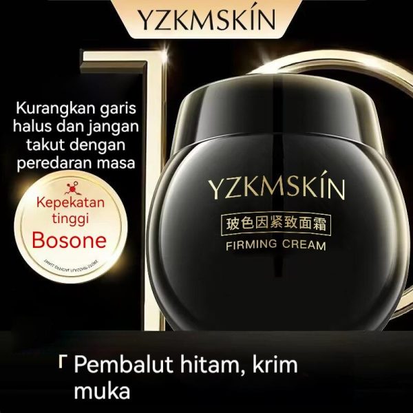 Yazhi Bosein Krim Penganjal Pembalut Hitam Krim Calitan Fullerene Krim Pelembap Krim Asli
