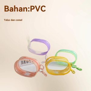 PVC Ketelusan Tinggi 3D Paparan Bayi Beg Buta Kotak Paparan Kes Pengecasan Kabel Data Supplies