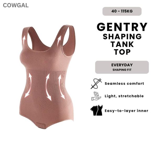 Pakaian Dalam Shapewear Muslimah COWGAL Gentry – Mesra Badan, Tak Gatal, Cangkuk Bawah Mudah Pakai - Shapewear
