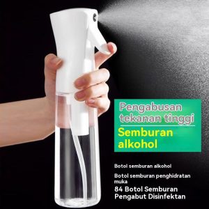 Tekanan Tinggi Berterusan Botol Memancut Kabus, Alkohol, Pembasmian Kuman, Solek, Penghidratan, Pencairan, Kabut Halus, Penyiram Kecil, Botol Sembur Atomisasi Ultra Halus Supplies