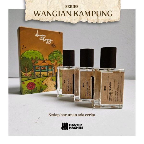 NEW! Wangian Kampung Series | EDP | Kampung Perfume | 30ml