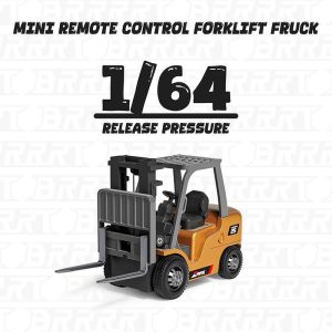 Kereta Forklift Kawalan Jauh Desktop, Saiz Mini