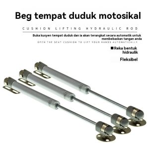 Bahagian Pengubahsuaian Motosikal Beg Tempat Duduk Skuter Elektrik Mengangkat Rod Hidraulik Kusyen Rod Tolak Teleskopik Cycling Equipment