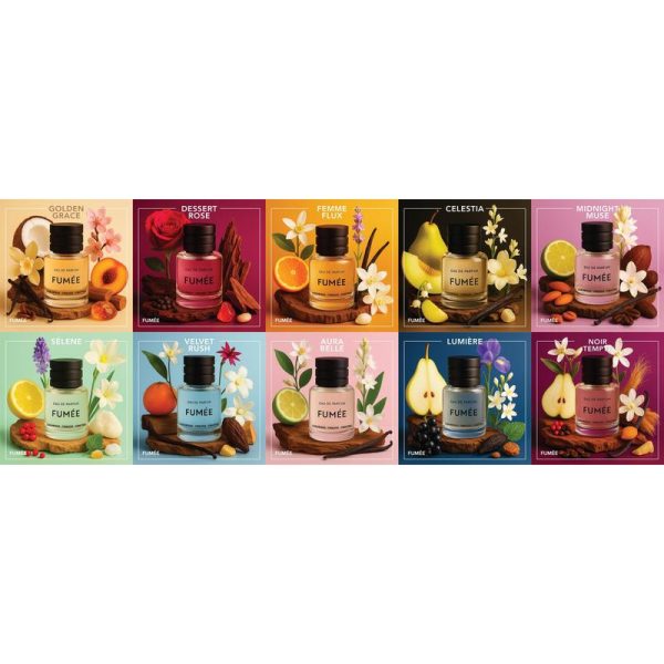 FUMÉE Perfume Wanita 30ml – Pilih Bauan Premium (10 Variasi Eksklusif)