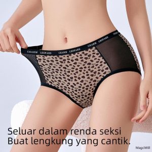 ​Magic Will Seluar Dalam Sutera Ais Pinggang Sederhana Liputan Penuh Antibakteria Selesa Sepanjang Hari 3 Pasang​