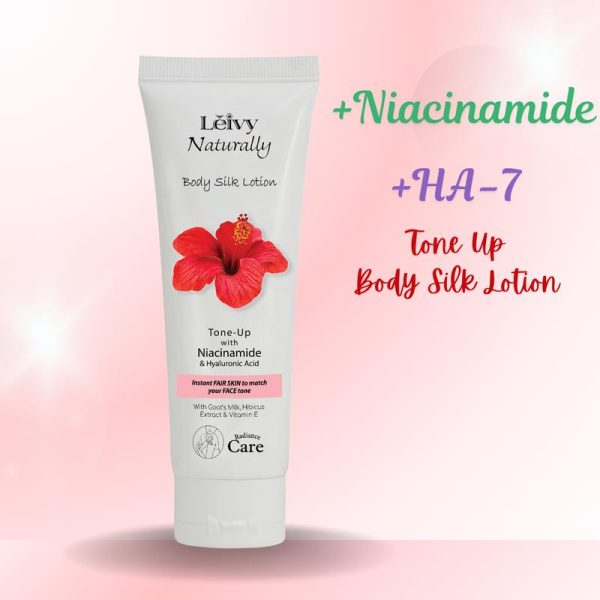 Leivy Radiance Care with Niacinamide & HA TONE-UP body lotion 100ml