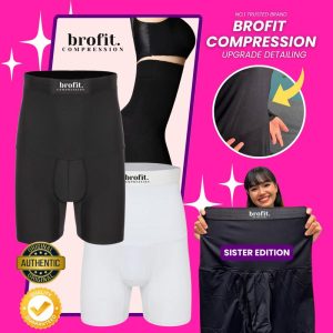 BroFit Compression Girdle Pants for Sister