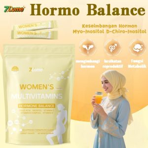 【PCOS care】7LUME Myo-Inositol Suplemen Wanita Inositol Asid Folik & Multivitamin , 7 Sachet (1 Hari 1 Sachet) Untuk Kesuburan Wanita & Keseimbangan Hormon Rasa Enak, Larut Cepat Halal & Selamat Minuman Health Supplements powder drink