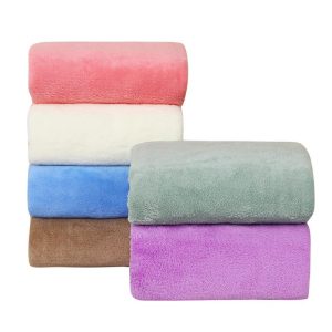 Ketumpatan Penyerapan Tinggi Karang Bulu Tuala Warp Dikait Kotak Hadiah Set Hadiah Tuala Mandi Syarikat Perniagaan Cenderamata Set Tiga Keping Supplies towel