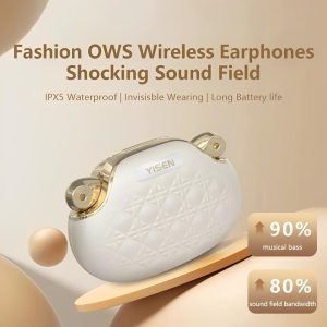 M560 OWS Bluetooth Earphones AI Translation Fashion Earhook Headphones Low Latency HD Call Waterproof Earbuds