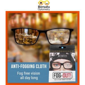 Anti-Fog Microfiber Cloth For Glasses Kain Lap Anti Kabus Eyewear