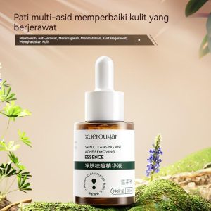 Serum Rawatan Jerawat Pembersih Pori Xuerouya, Minimizer Pori, Pudar Parut Jerawat, Serum Rawatan Jerawat Asid Salisilik
