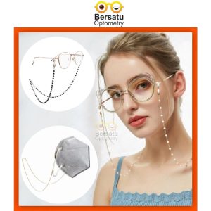 Glasses Chain Mask Chain holder Spectacle Sunglasses Chain Lanyard Rantai Tali Spek Mata Mask Fashion
