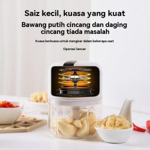 Pengisar Daging, Alat Hebat Bawang Putih, Penggiling Daging Elektrik, Bawang Putih Bawang Putih, Penghancur Bawang Putih, Pemotong Bawang Putih Mesin Tekan Bawang