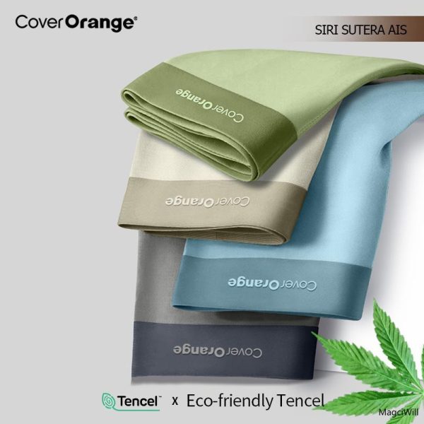 【Cover Orange】Seluar Boxer Lelaki ∙ Honeycomb Massage Granules(3D) ∙ KAIN BLEND TENCEL+LINEN ∙ PIAWAI 10A ANTIBAKTERIA