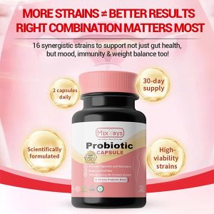 【MixSays】Probiotik | Usus, Imuniti, Kembung & Sokongan Emosi – Legakan Perut Kembung, Sembelit, Penghadaman