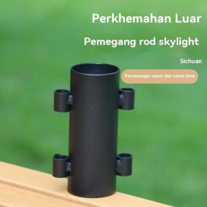 Perkhemahan Luaran Baharu Memancing Tarp Tiang Pembetulkan Khemah Aksesori Pengari Sokongan Rod Pendakap Tiub