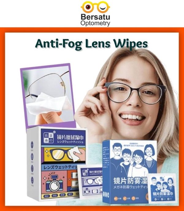 Anti Fog Wipe For Glasses Lens Cleaning Wipes Spectacle Wipe
