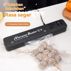 Mesin Pengedap Vakum untuk Dapur Rumah Mini Mesin Pemeliharaan Pengedap Plastik Kecil Mesin Pengedap Vakum Automatik Vacuum